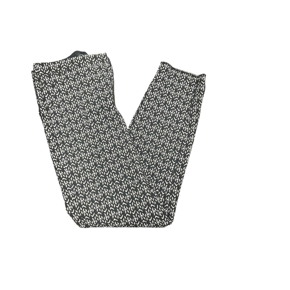 Topshop Lace Black and White Patterned Trousers